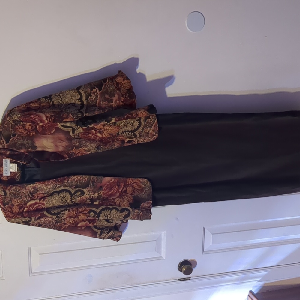 Jessica Howard Multicolor Floral Blazer